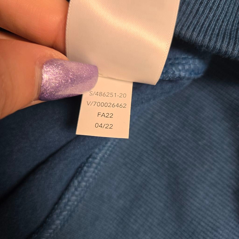 Women's Athleta Blue Triumph Hoodie L - Picture 5 of 15